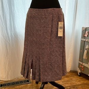 Nipon Boutique Wool Blend Skirt